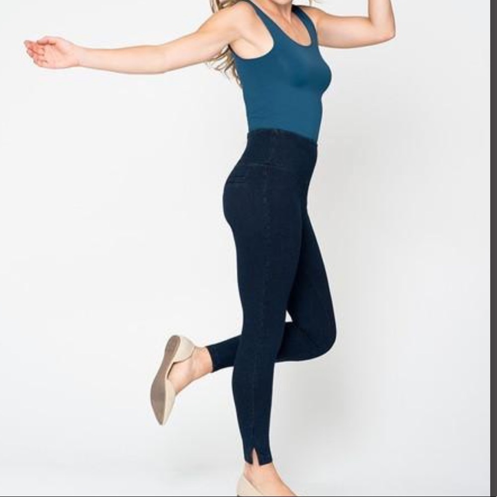 Lysse | Denim Skinny Ankle Leggings Indigo Size XS - Picture 2 of 13